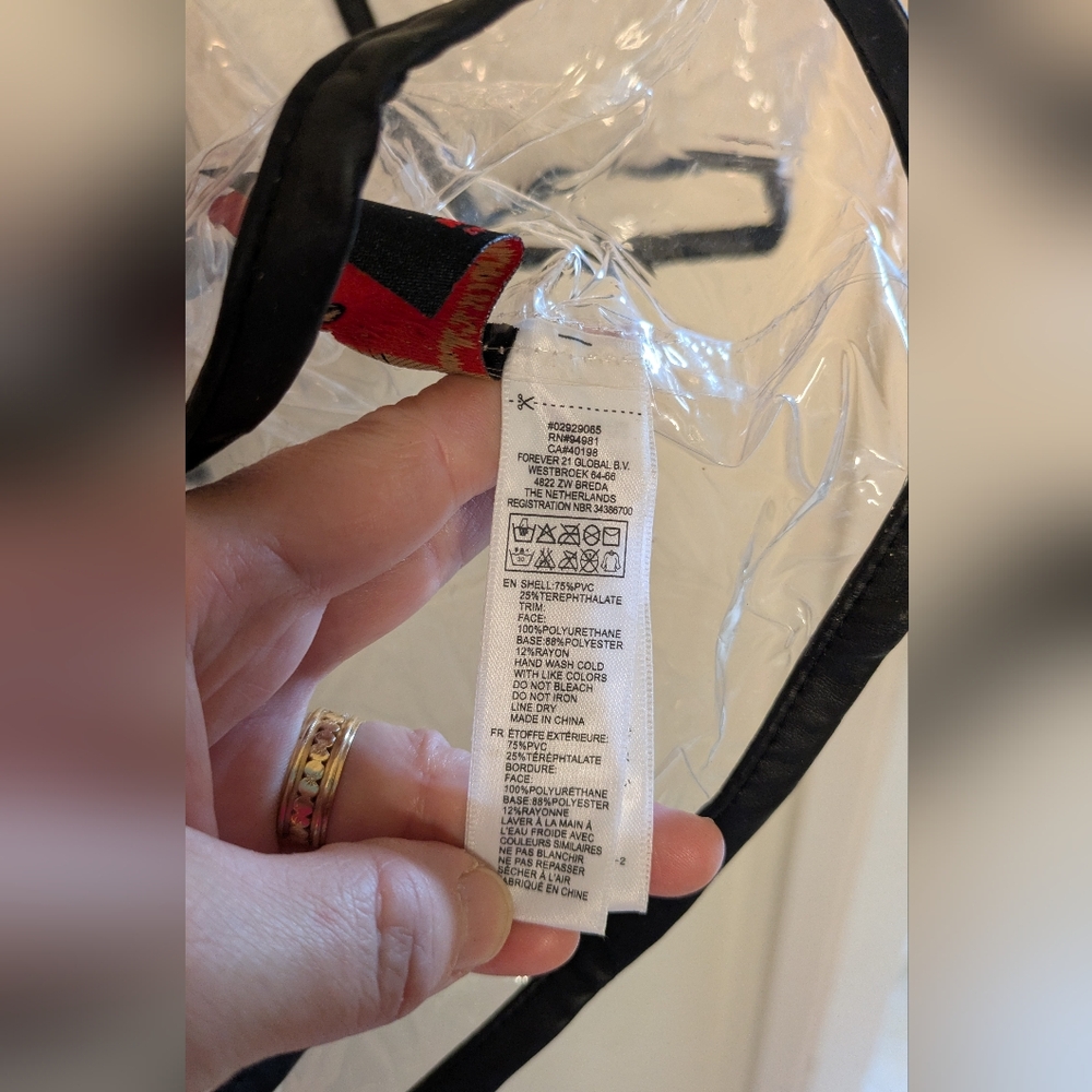 Hello Kitty/Forever 21 Clear Raincoat - Picture 10 of 12